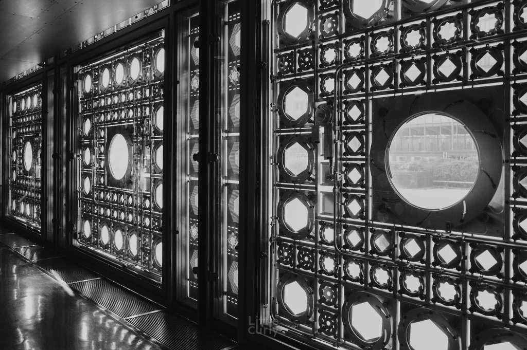 巴黎 阿拉伯世界文化中心 帷幕機構組件